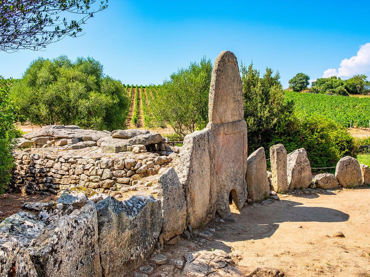 Nuragic necropolis Giants Tomb
