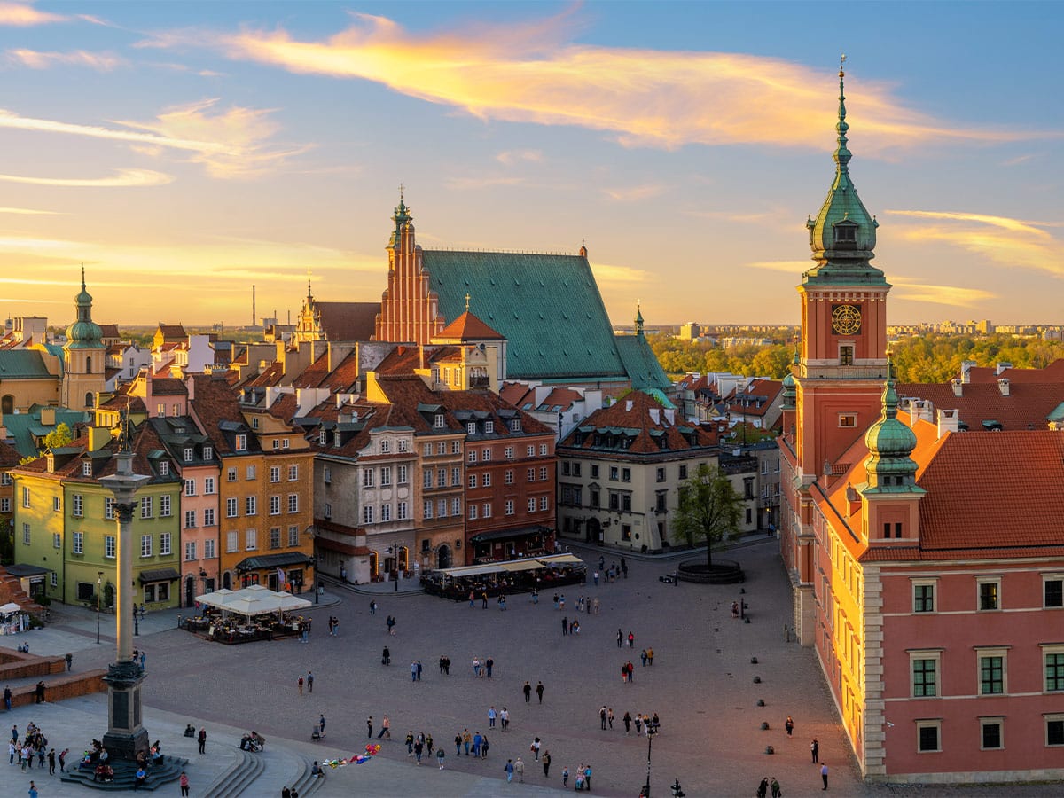 Warsaw, Krakow and Prague in Style